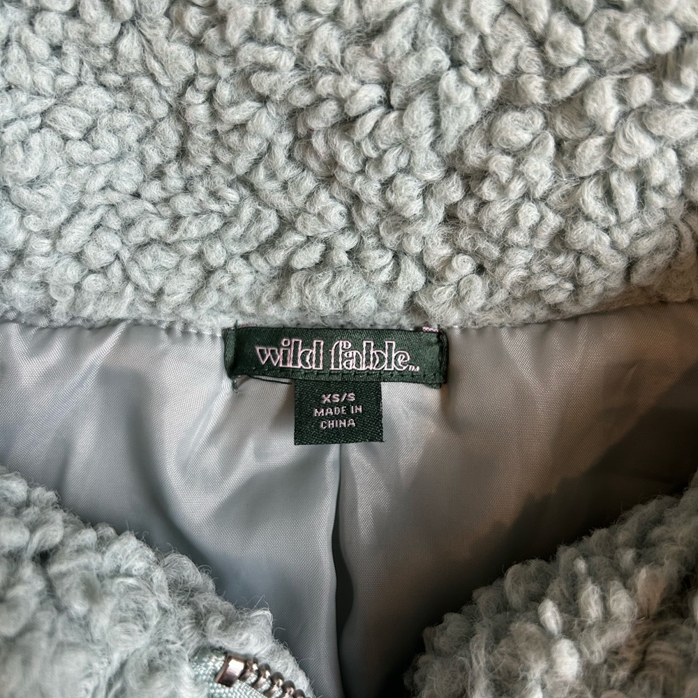 Wild Fable Sage Green Jacket - Picture 3 of 3